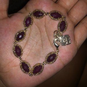 Maroon Kendra Scott Bracelet